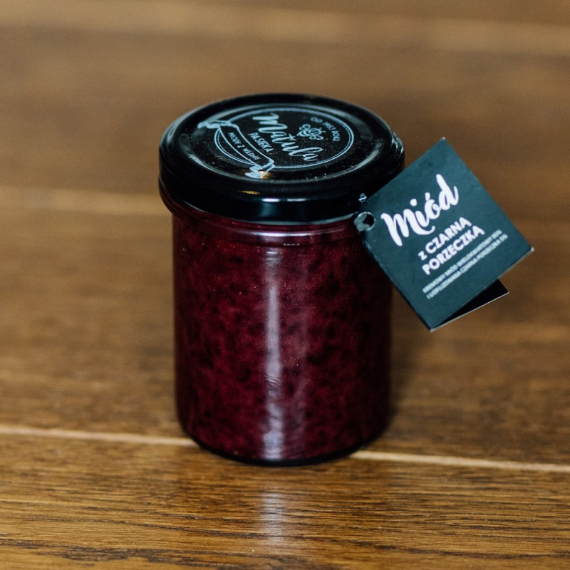 Miód z Czarną Porzeczką- Matula